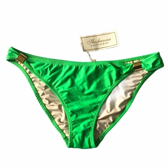 NWT Shoshanna lime green bikini bottom SIZE XL - Picture 1 of 9